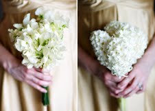 White bouquets