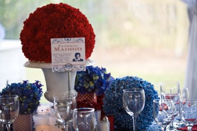red white blue