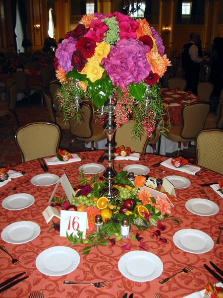 hydrangeas roses dahlias