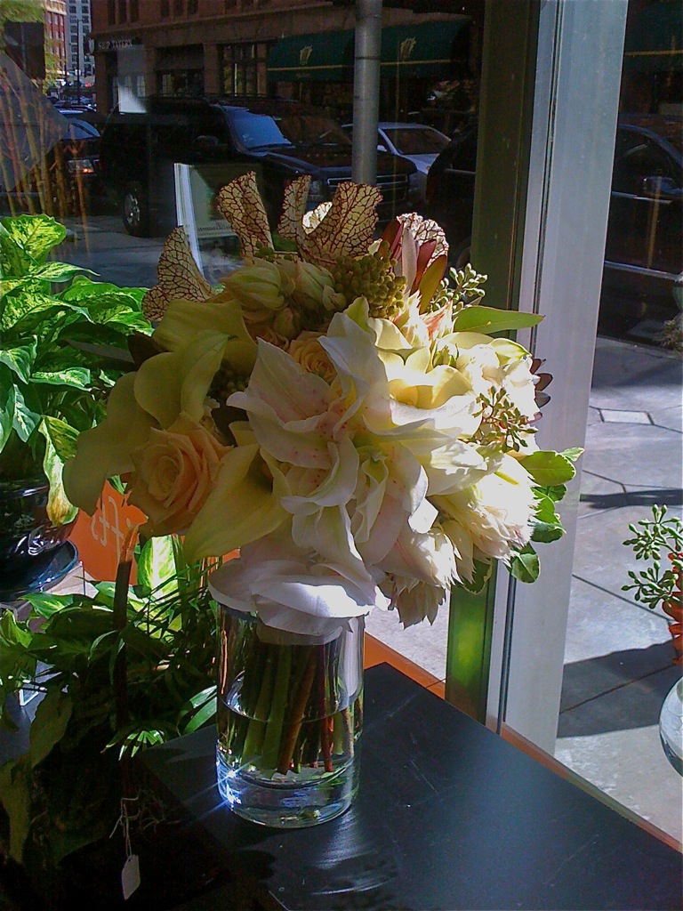 Give away This was the bridal bouquet we gave away at the showcase.