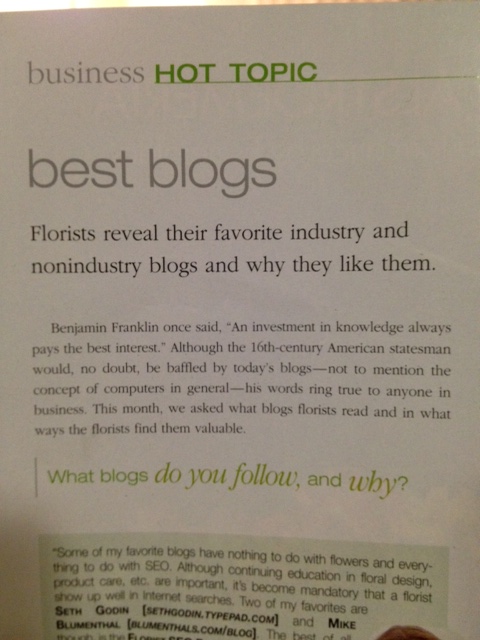 Florist Review - blogs