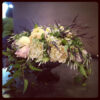 Cori's floral design, love how she used the jasmine vine